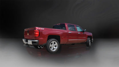 Corsa Performance 14 GM Sierra/Silvrd 1500 Crew/Dbl / Short/Std. Bed 6.2L V8 Polished 14866 Photo - Mounted