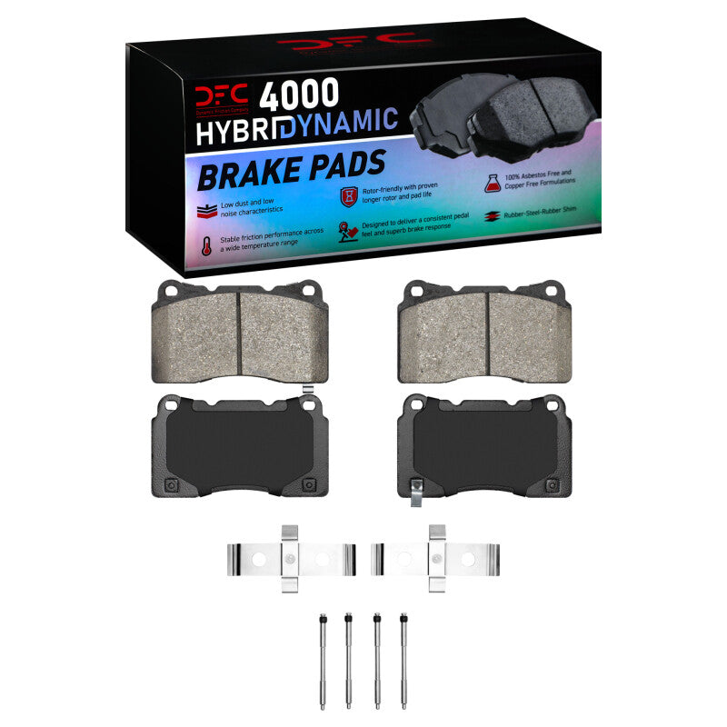 DFC DFC 4000 HybriDynamic Brake Pads Brakes, Rotors & Pads Brake Pads - OE main image