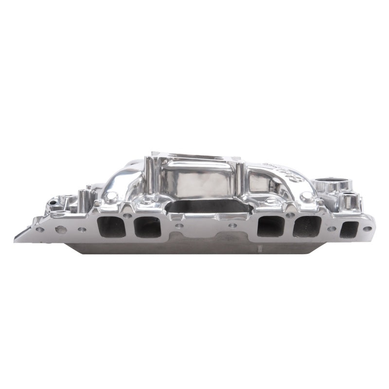 Edelbrock Polished B/b Chev Rect. Port Rpm Air-gap Manifold 75621 Photo - Unmounted