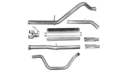 Corsa/dB 11-13 Chevrolet Silverado Crew Cab/Short Bed 1500 6.2L V8 Polished Sport Cat-Back Exhaust 24524 24524 Photo - Primary