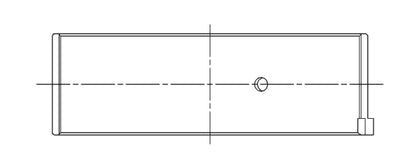 ACL Nissan VK45/50/56 Race Series Standard Size Conrod Rod Bearing Set 8B2990HX-STD 8B2990HX-STD Technical Drawing