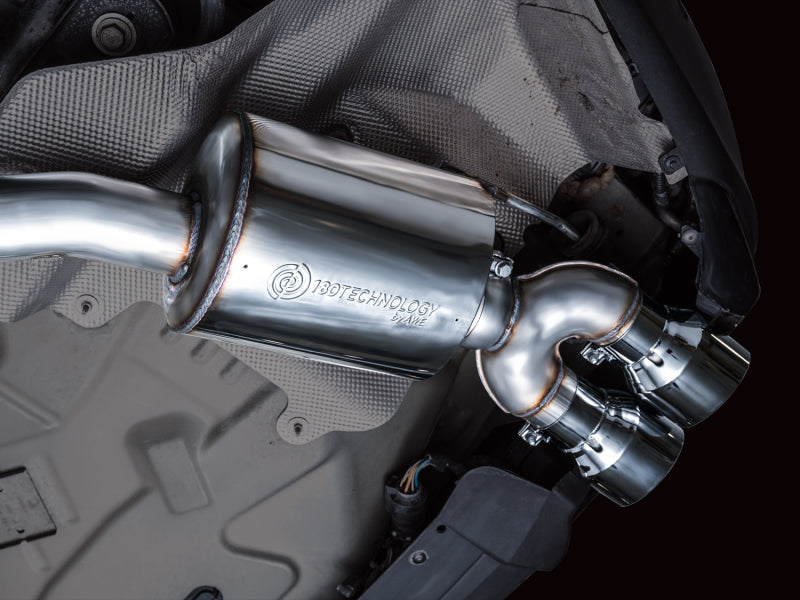 AWE Tuning 2020+ Ford Explorer ST Touring Edition Exhaust w/ Chrome Silver Tips 3015-42625 3015-42625 Photo - Mounted