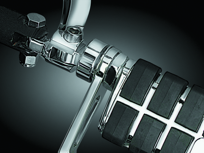 Kuryakyn 1-1/4in Stirrup Heel Rest Extenders Chrome 8043 8043 User 1