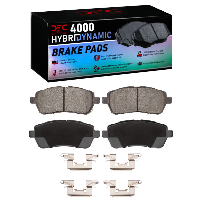 DFC DFC 4000 HybriDynamic Brake Pads Brakes, Rotors & Pads Brake Pads - OE main image