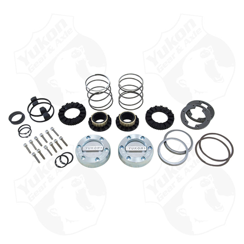 Yukon Gear & Axle Yukon Gear Hardcore Locking Hub Set For Dana 30/44 30 Spline YHC70005 YHC70005 Photo - Primary