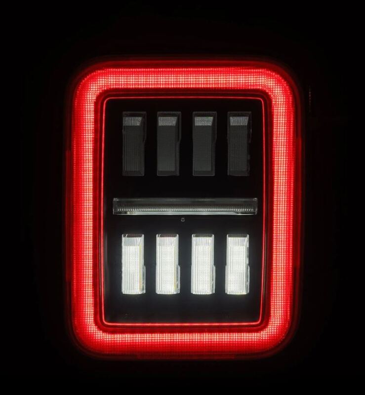 AlphaRex 19-24 Jeep Gladiator JT Nova-Series Prismatic LED Tail Lights - Alpha-Black 602050 602050 User 4
