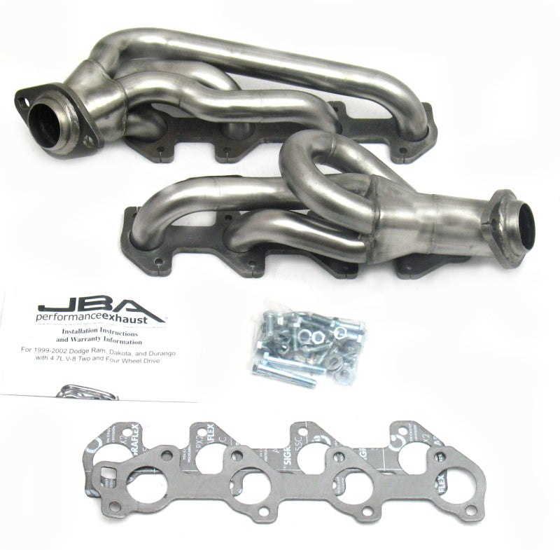 JBA 00-03 Dodge 4.7L PowerTech 1-1/2in Primary Raw 409SS Cat4Ward Header 1949S 1949S Photo - Primary