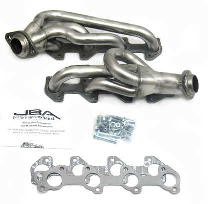JBA 00-03 Dodge 4.7L PowerTech 1-1/2in Primary Raw 409SS Cat4Ward Header 1949S 1949S Photo - Primary
