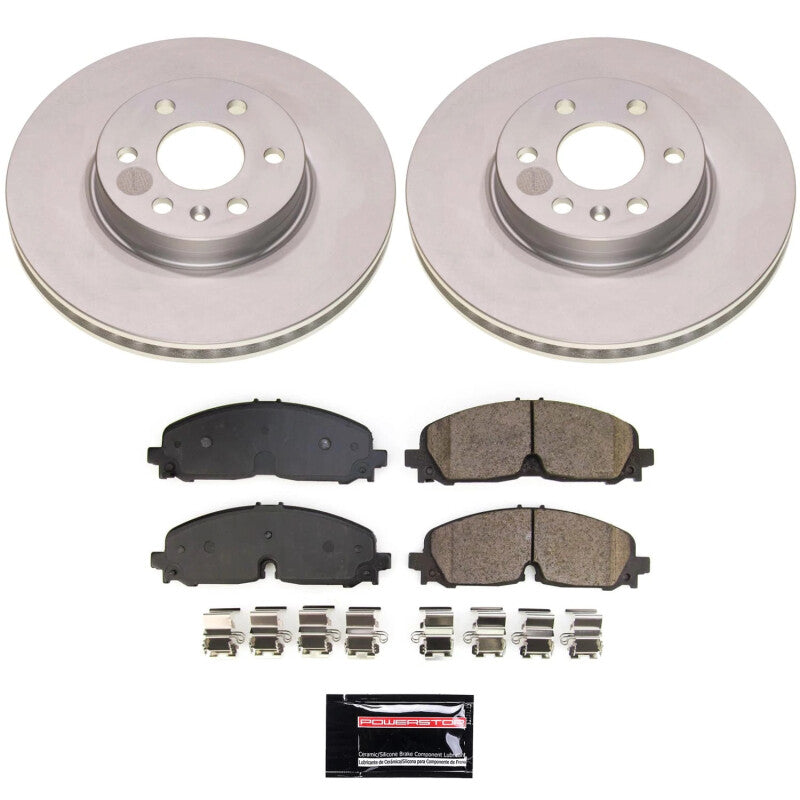 PowerStop Power Stop 21-22 Chevrolet Colorado Front Z17 Coated Brake Kit CRK8741 CRK8741 Photo - Primary