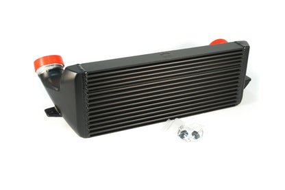 CSF 04-13 BMW 335i/xi (E90/E91/E92/E93) High Performance Stepped Core Bar/Plate Intercooler - Black 8127B 8127B Photo - Primary