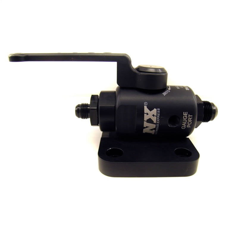 Nitrous Express Remote Shutoff Nitrous Valve 4AN Male Inlet and Outlet 15851-8 15851-8 Photo - Primary