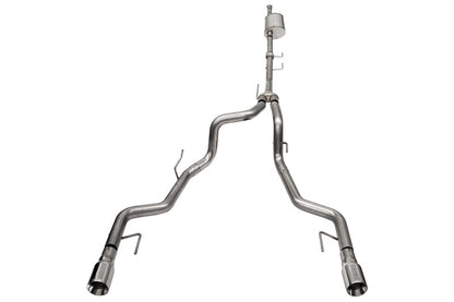 CORSA Performance Corsa 2021-2023 Ford F-150 SuperCrew/5.5ft Bed 3.5L V6 Sport Cat-Back Dual Rear Exit-Polished 21185 21185 Photo - Primary