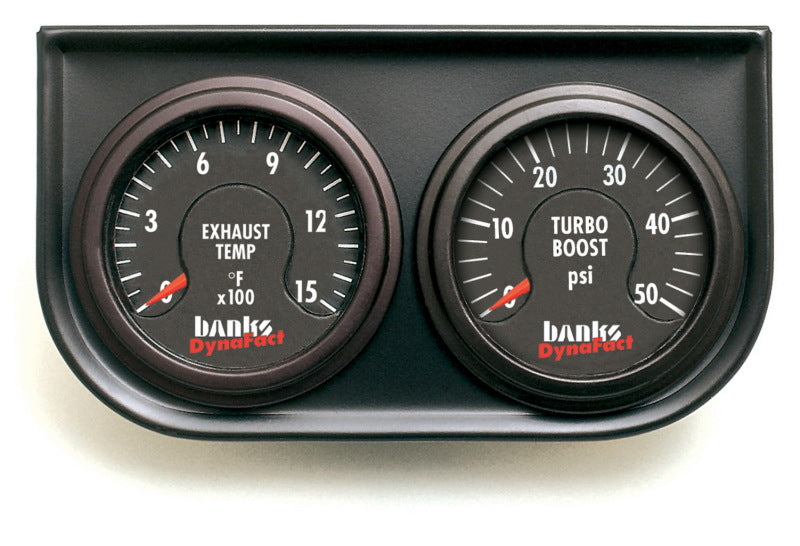 Banks Power 98-02 Dodge 5.9L (w/ New AutoMind) Dynafact Elect Gauge Assembly 64504 64504 Photo - Primary