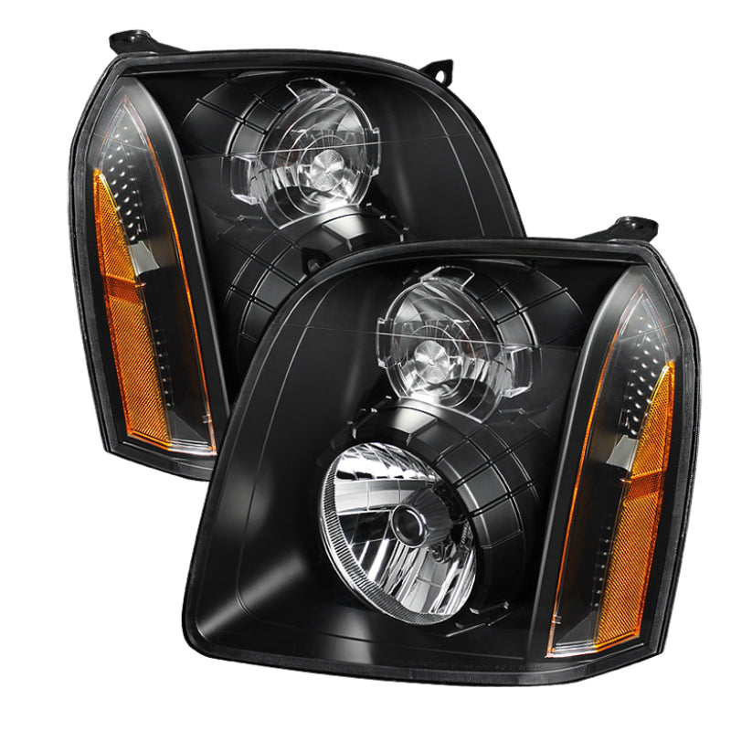 SPYDER Xtune GMC Yukon Denali 07-14 Crystal Headlights Black HD-JH-GYD07-AM-BK 9023200 9023200 Photo - Primary