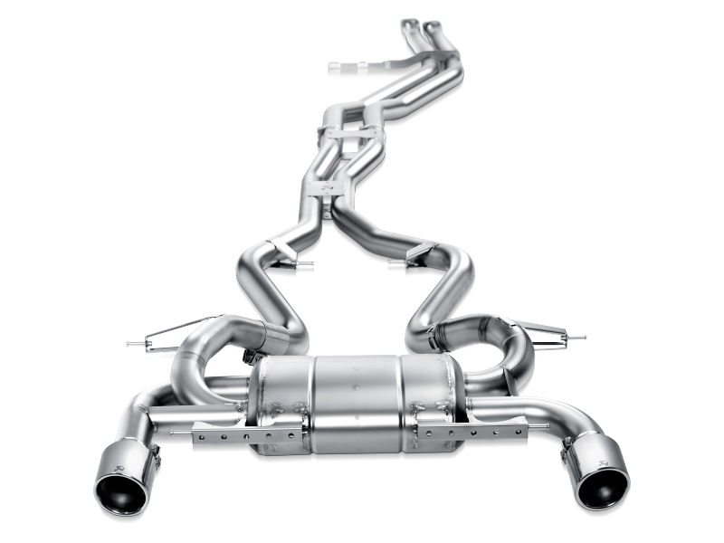 Akrapovic 07-12 BMW 335i (E90 E91) Evolution Line Cat Back (Titanium) w/ Titanium Tips S-BME90/91/335 S-BME90/91/335 Photo - Primary