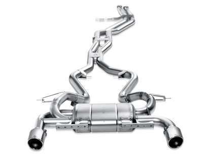 Akrapovic 07-12 BMW 335i (E90 E91) Evolution Line Cat Back (Titanium) w/ Titanium Tips S-BME90/91/335 S-BME90/91/335 Photo - Primary