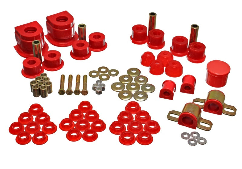 Energy Suspension Hyper-Flex System Red Mazda RX-7 All 1986-1991 11.18101R Photo - Primary