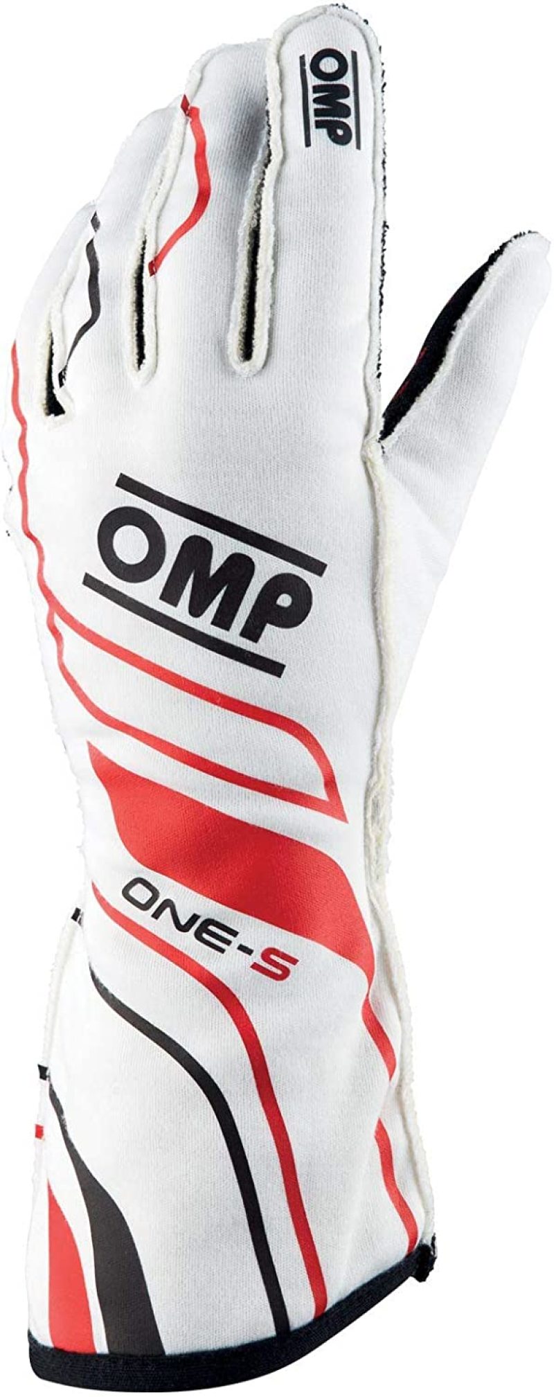 OMP One-S Gloves White - Size M Fia 8556-2018 IB0-0770-A01-020-M IB0-0770-A01-020-M Photo - Primary