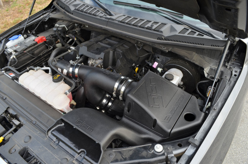 Injen 2015+ Ford F-150 3.5L V6 EcoBoost Oiled Evolution Intake EVO9107C EVO9107C Photo - Mounted