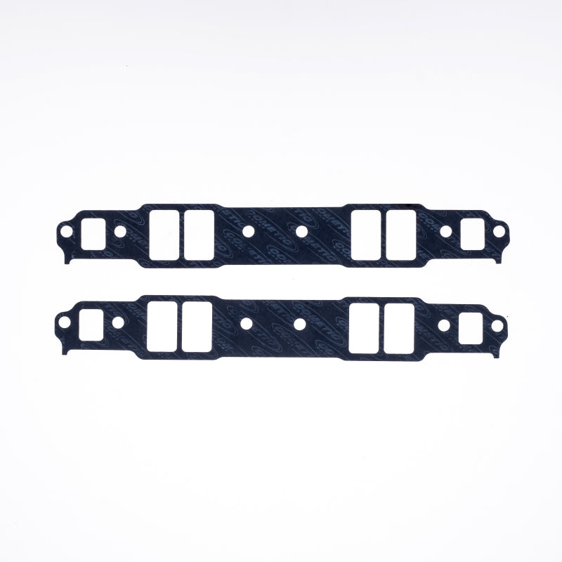 Cometic Gasket Cometic Chevy Gen1 Small Block V8 .188in Fiber Intake Mani Gskt Set-1.282in x 2.175in Rectangle Port C5528-188 C5528-188 Photo - Primary