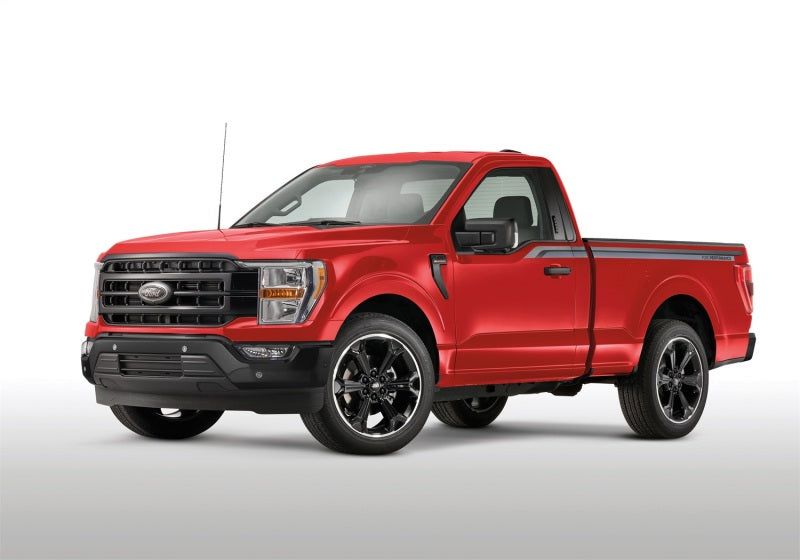 Ford Racing 15-23 F-150 22in Wheel Kit - Black w/Machined Face M-1007K-S2295B M-1007K-S2295B Photo - Mounted