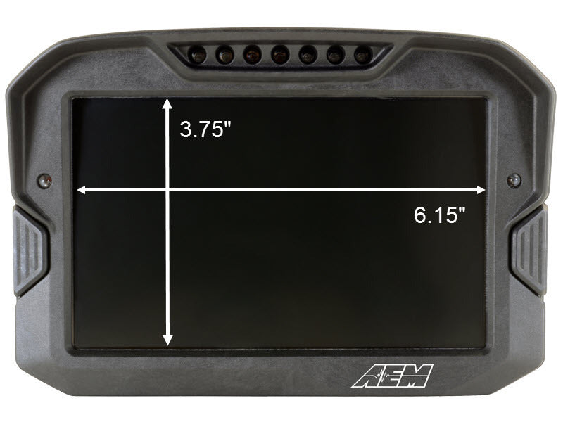 AEM CD-7 Non Logging Race Dash Carbon Fiber Digital Display (CAN Input Only) 30-5700 30-5700 Photo - out of package