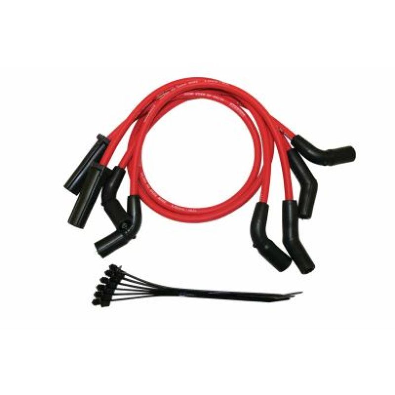 Moroso Harley-Davidson Milwaukee 8.65 Spiral Core Wire Set - Red 28641