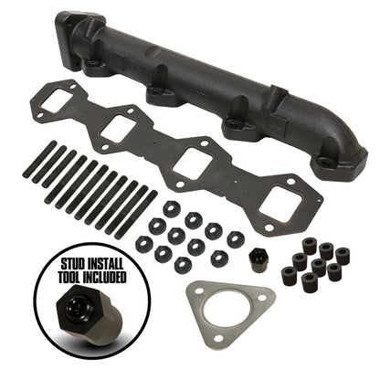 BD Diesel 6.7L Powerstroke Driver's Side Exhaust Manifold Kit - Ford 2011-2016 1043006 Photo - out of package