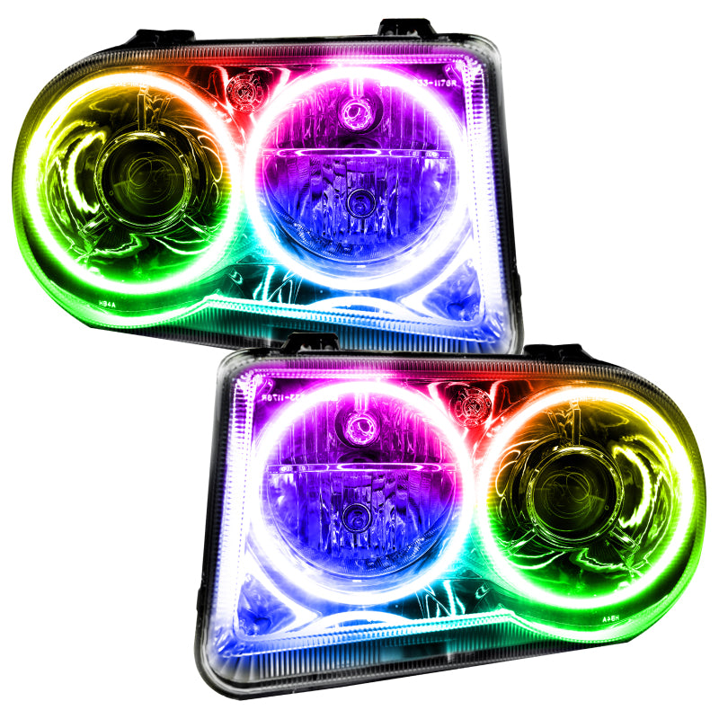 ORACLE Lighting Oracle 05-10 Chrysler 300C V8 SMD HL - Non HID - ColorSHIFT w/o Controller 7163-334 7163-334 Photo - lifestyle view