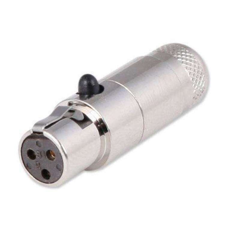 Rugged Radios 3-Pin Female Mini XLR Connector TA3FL C3P-FL C3P-FL Photo - Primary