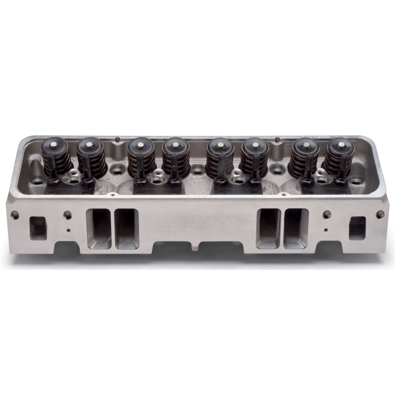 Edelbrock Single SBC Chevy Cylinder Head, Hydraulic Flat ETEC-200 Complete 60989 Photo - Primary