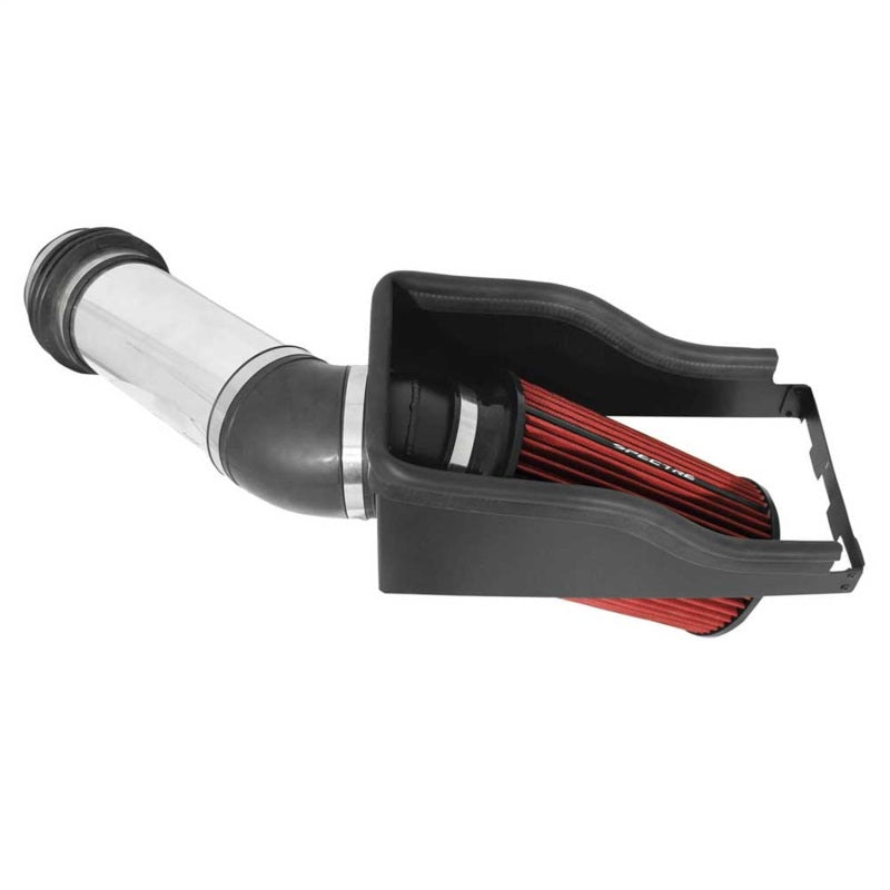 Spectre 99-03 Ford F250/350 V8-7.3L DSL Air Intake Kit - Polished w/Red Filter 9922 9922 Photo - Primary