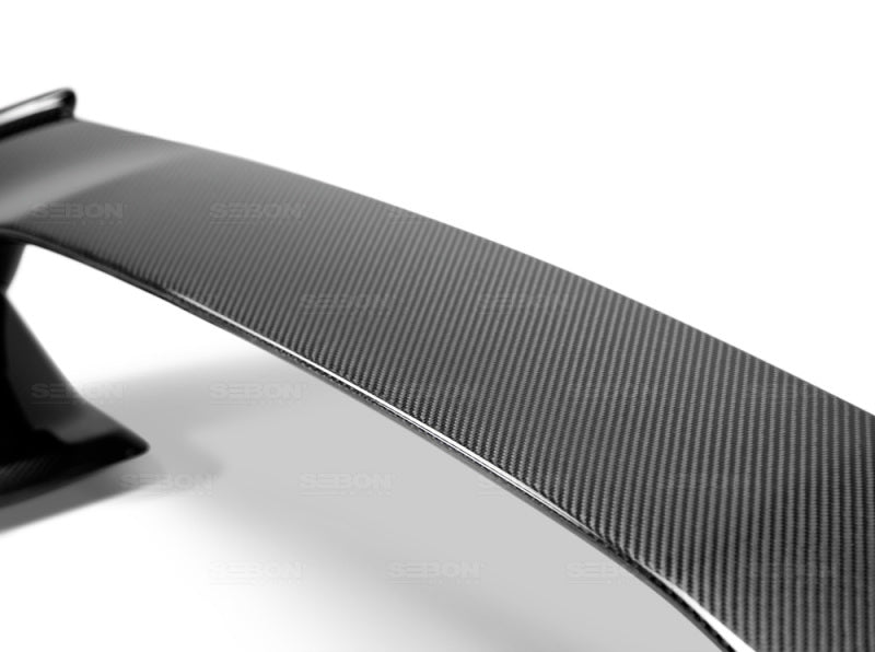 Seibon Carbon Fiber Rear Spoiler For 2015-2021 Subaru WRX/STi RS15SBIMP-STI Photo - Primary