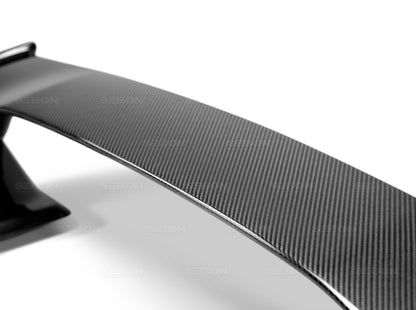 Seibon Carbon Fiber Rear Spoiler For 2015-2021 Subaru WRX/STi RS15SBIMP-STI Photo - Primary
