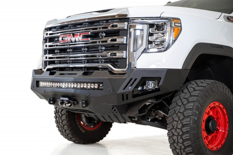 Addictive Desert Designs 2020 GMC Sierra 2500/3500 Stealth Fighter Front Bumper F461403030103 F461403030103 Photo - Mounted