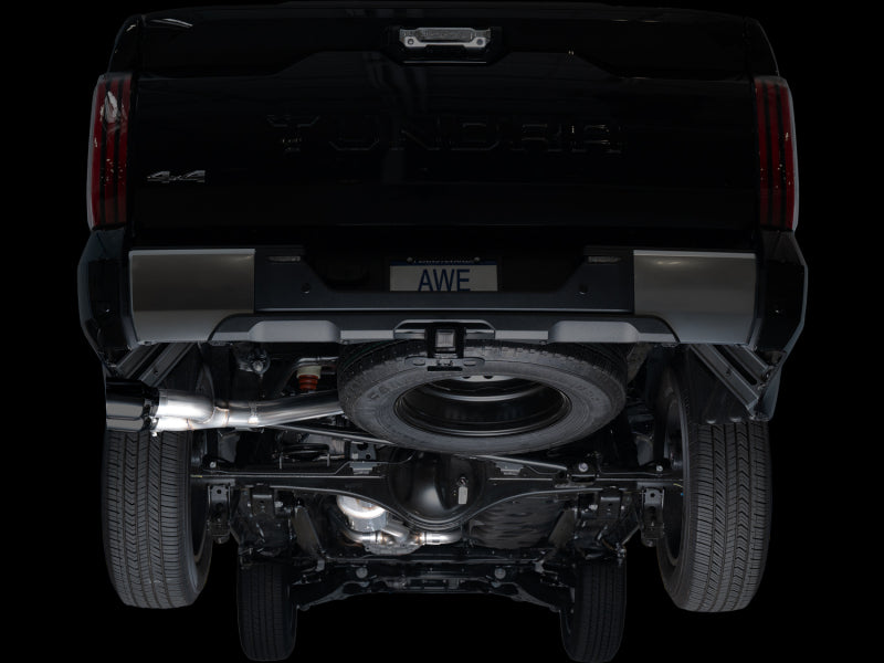 AWE Tuning AWE 0FG Exhaust for 3rd Gen Toyota Tundra - Dual Diamond Black Tips 3015-33063 3015-33063 Photo - Mounted