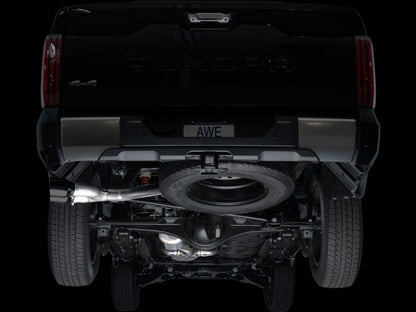 AWE Tuning AWE 0FG Exhaust for 3rd Gen Toyota Tundra - Dual Diamond Black Tips 3015-33063 3015-33063 Photo - Mounted