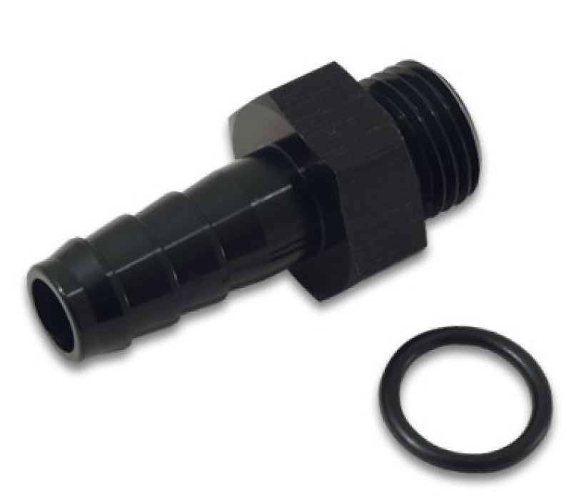 Vibrant Aluminum Male -6AN ORB to 1/8in Barb w/O-Ring - Anodized Black 11315 11315 User 1