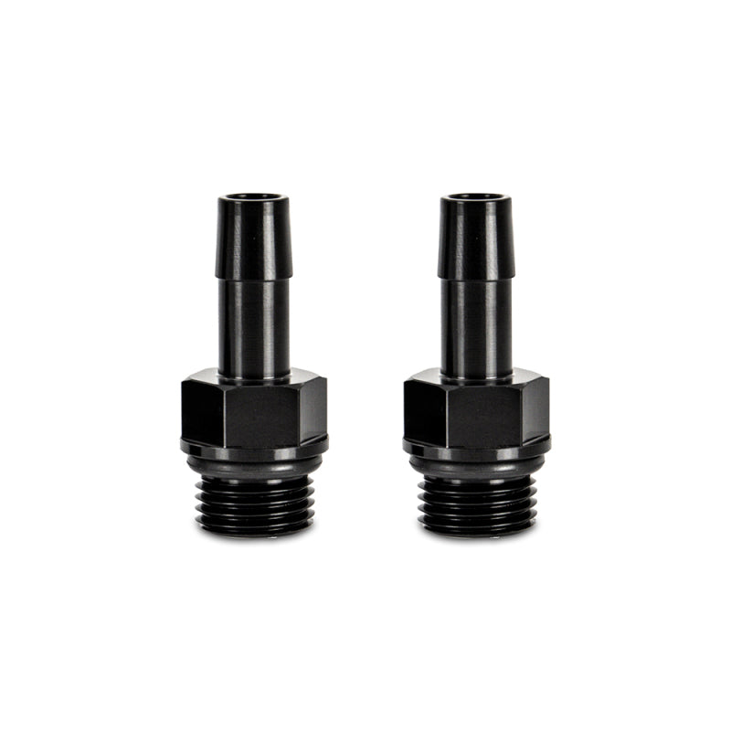 Mishimoto 2pcs M16x1.5 3/8in Aluminum Catch Can Fitting Black MMFT-M16-38BK MMFT-M16-38BK Photo - Primary