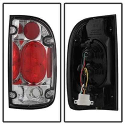 Spyder Toyota Tacoma 95-00 Euro Style Tail Lights Chrome ALT-YD-TT95-C 5007995 5007995 Photo - Unmounted