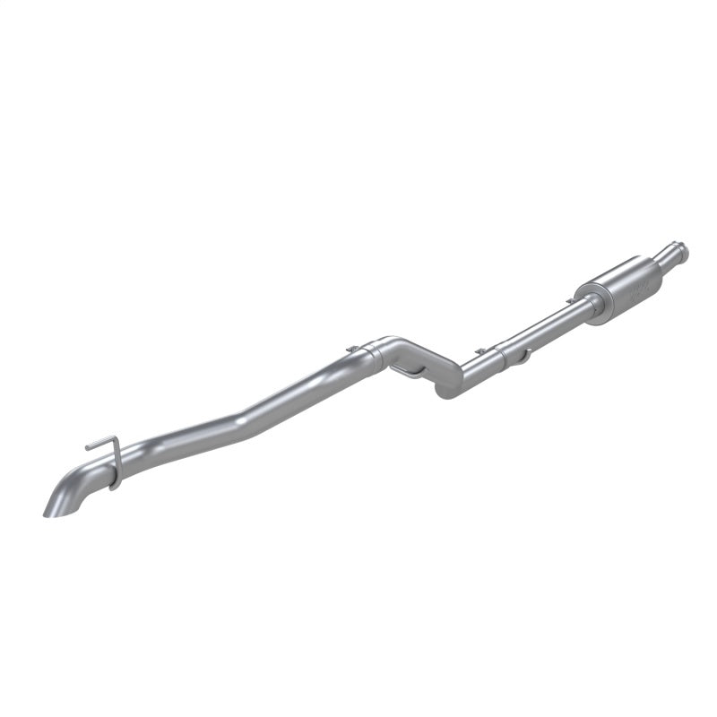 MBRP 2020 Jeep Gladiator 3.6L 2.5in Single Rear Exit Cat Back Exhaust - Aluminized (Off-Road) S5537AL S5537AL Photo - Primary