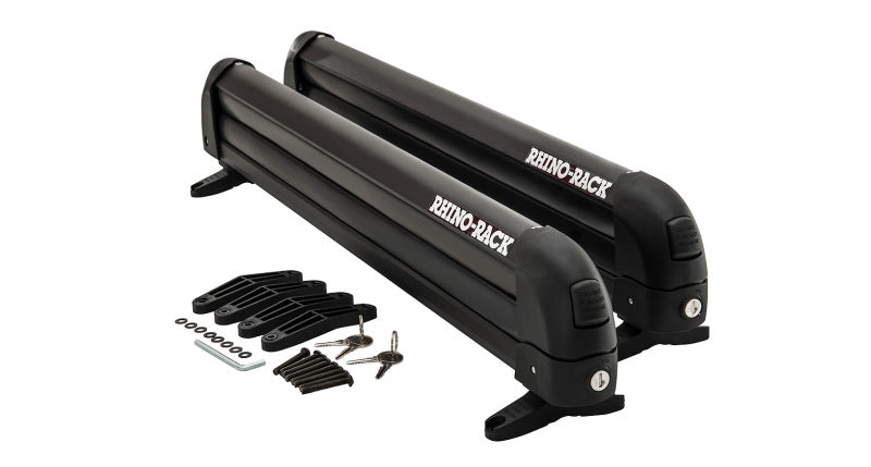 Rhino-Rack Universal Ski/Snowboard Carrier - Fits 4 Pairs of Skis or 2 Snowboards - Black 574 574 Photo - Primary