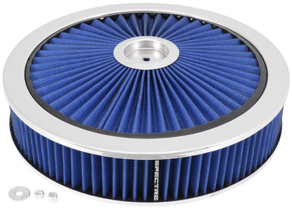 Spectre ExtraFlow HPR Air Cleaner Assembly 14in. x 3in. - Blue 47626 47626 Photo - Primary