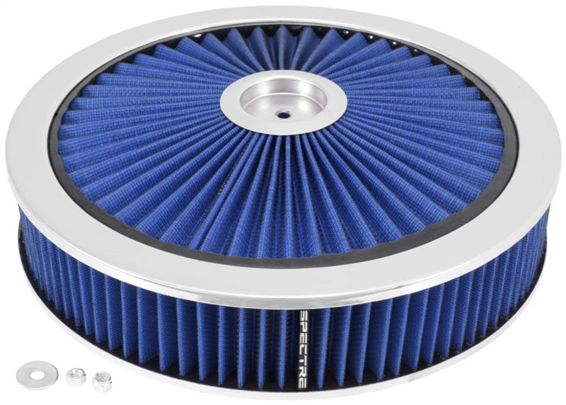 Spectre ExtraFlow HPR Air Cleaner Assembly 14in. x 3in. - Blue 47626 47626 Photo - Primary