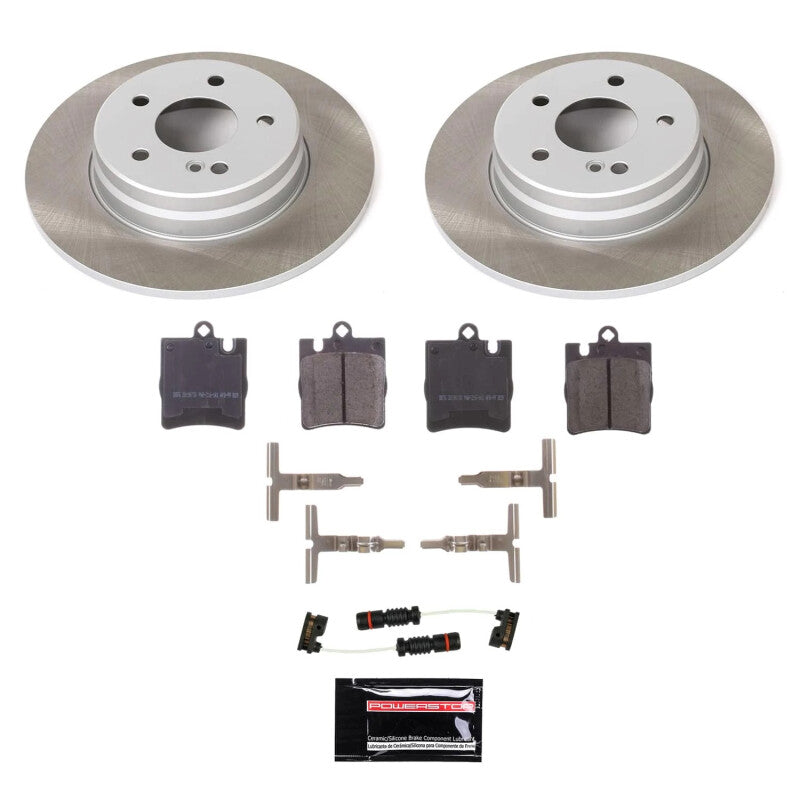 PowerStop Power Stop 01-02 Mercedes-Benz E430 Rear Semi-Coated Rotor Kit SC627 SC627 Photo - Primary