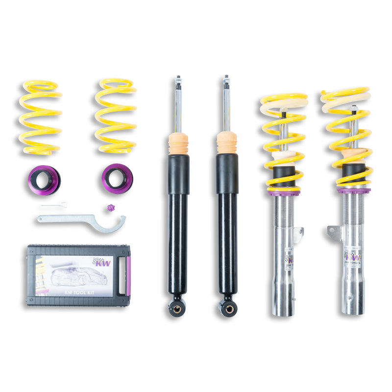 KW Coilover Kit V1 2015+  Mini Cooper Clubman (F54) w/o Electronic Dampers 102200BN 102200BN Photo - Primary