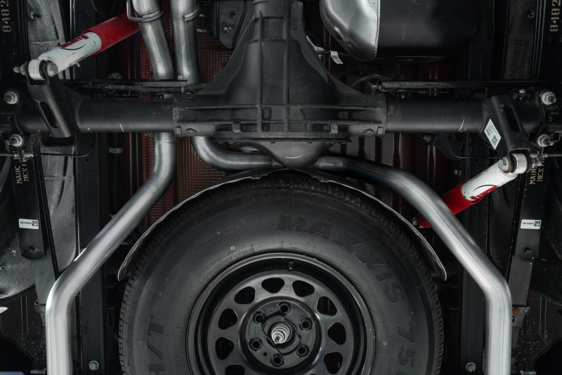 MBRP 19-Up Chevy Silverado 1500 6.2L 2.5in Catback Dual Rear Exit T304 SS S5065304 S5065304 Photo - Close Up