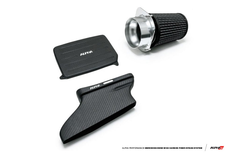 AMS Performance 14-18 Mercedes-Benz CLA 45 AMG 2.0T Alpha Intake System w/Carbon Fiber Duct & Lid ALP.19.08.0004-1 ALP.19.08.0004-1 Photo - Primary