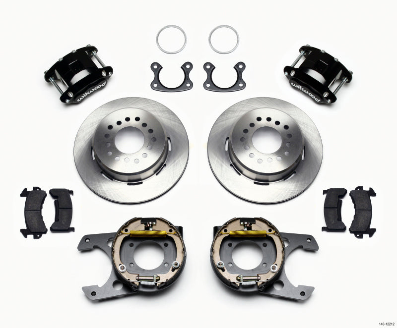 Wilwood D154 P/S Park Brake Kit Small Ford 2.50in Offset 140-12212 140-12212 Photo - Primary