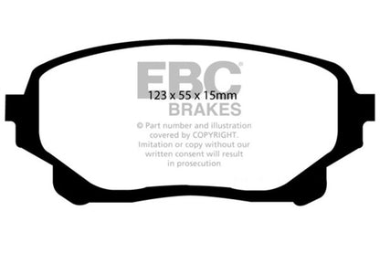 EBC Disc Brake Pad Set DP61756 Photo - Primary
